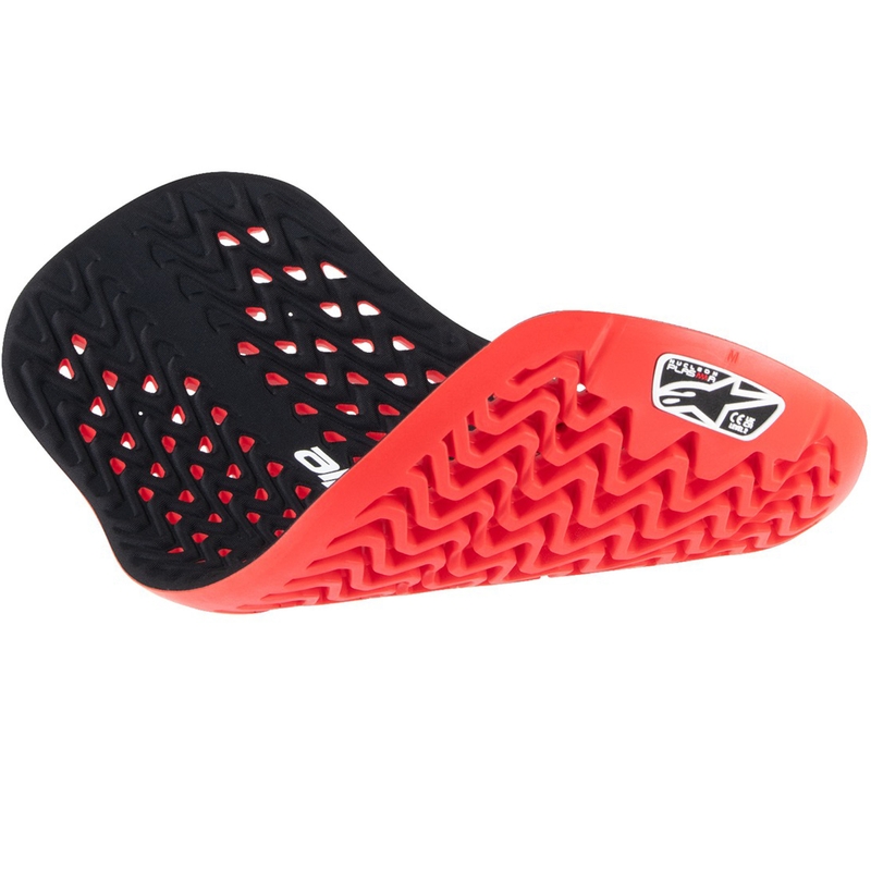 Alpinestars Nucleon Plasma rugbeschermer rood-zwart