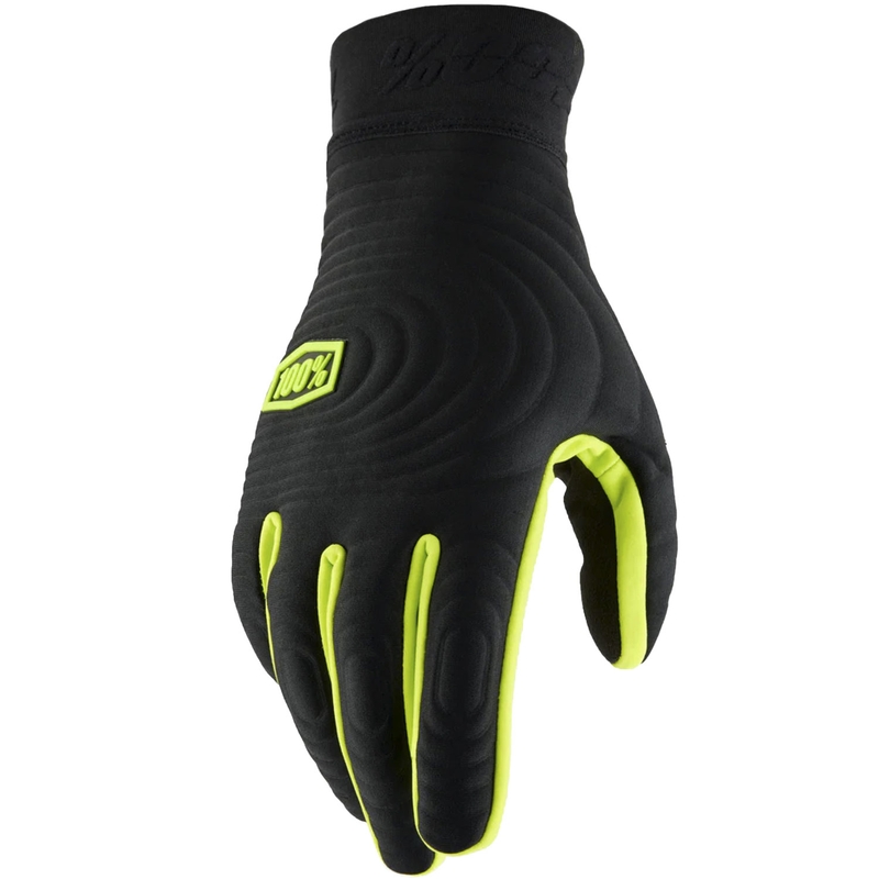 Motocrosshandschoenen 100% - USA BRISKER EXTREME fluo geel-zwart