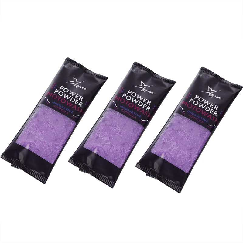 XzoneRide® Power Powder-Moto Wash motorshampoo in poedervorm, 60 g