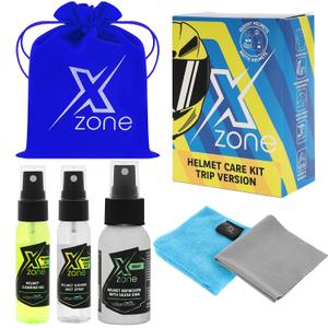 Xzone® helmverzorgingsset voor op reis met zilverionen