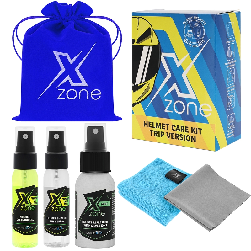 Xzone® helmverzorgingsset voor op reis met zilverionen