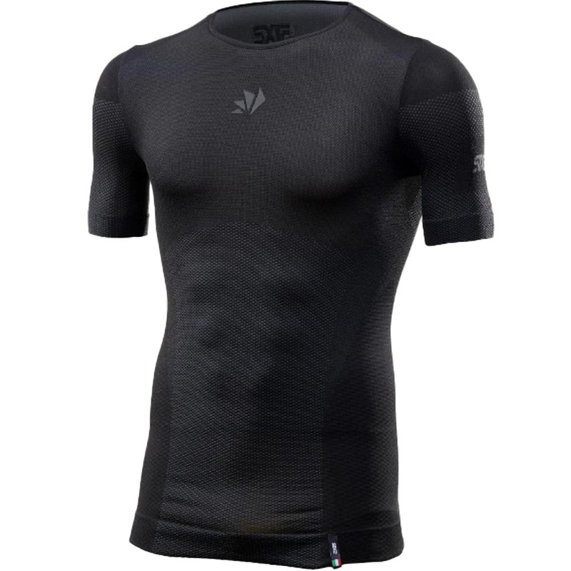 Functioneel T-shirt SIXS BT TS1L V2 zwart-donkergrijs