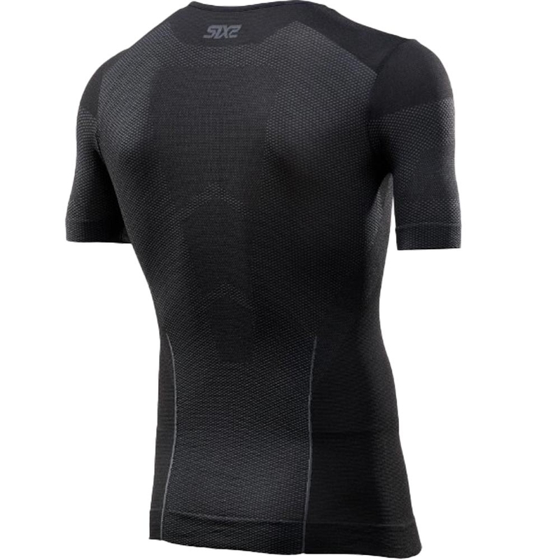 Functioneel T-shirt SIXS BT TS1L V2 zwart-donkergrijs