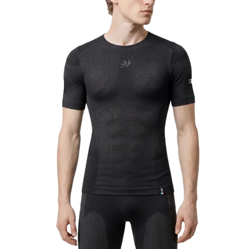 Functioneel T-shirt SIXS BT TS1L V2 zwart-donkergrijs