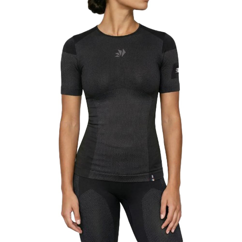 Functioneel T-shirt SIXS BT TS1L V2 zwart-donkergrijs