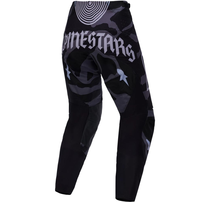 Alpinestars Techstar limited edition Beast Coast motorcrossbroek grijs-zwart-oranje