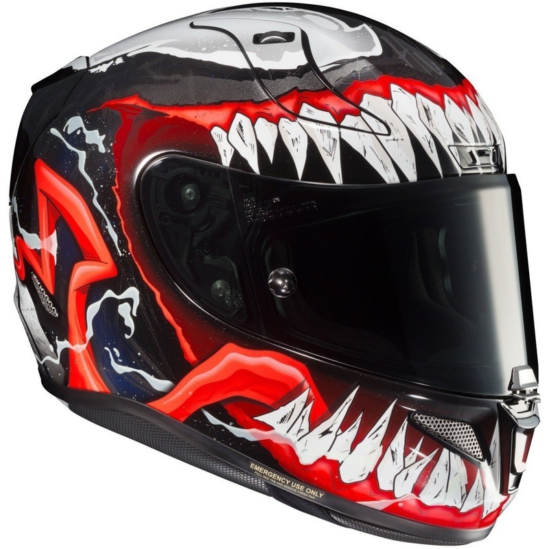 Integrální přilba na motorku HJC RPHA 11 Venom II MC1 černo-bílo-červená