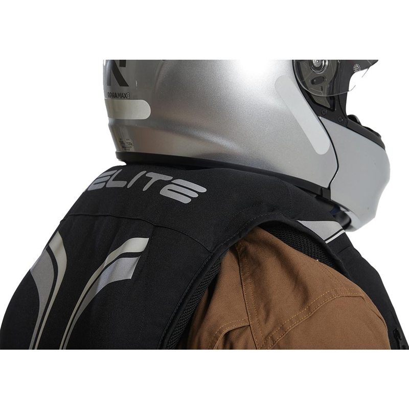 Helite Double Turtle Hivis airbagvest groen-geel