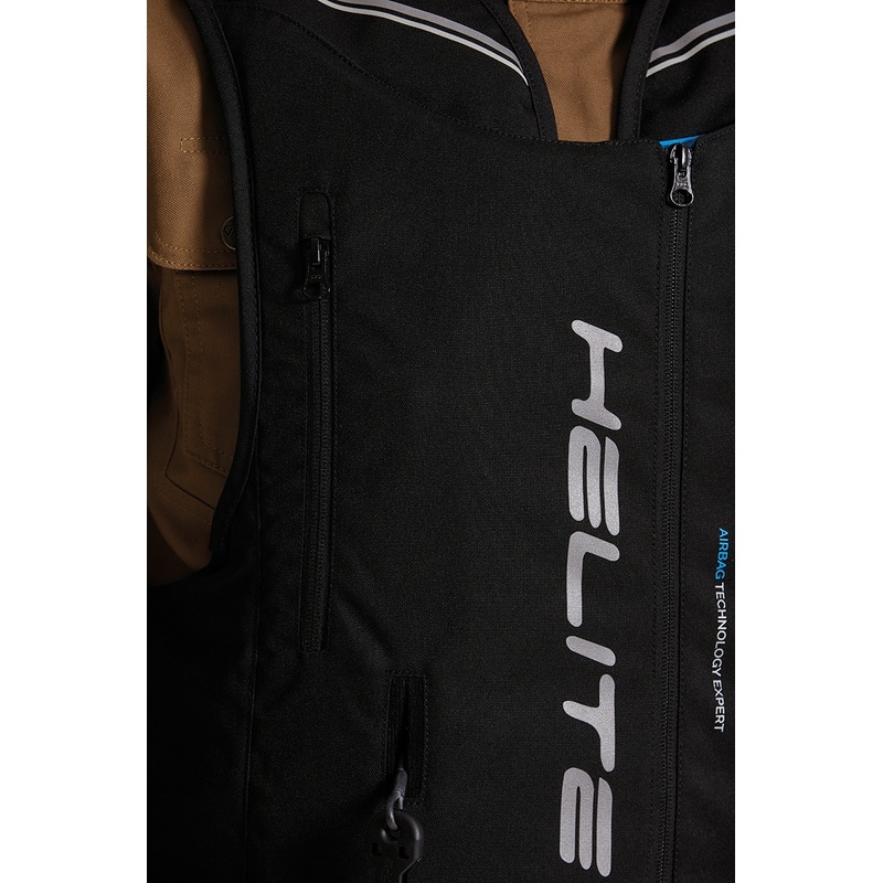 Helite Double Turtle Hivis airbagvest groen-geel