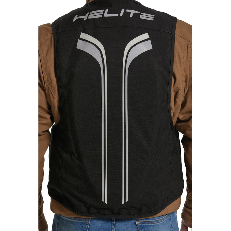 Helite Double Turtle Hivis airbagvest groen-geel