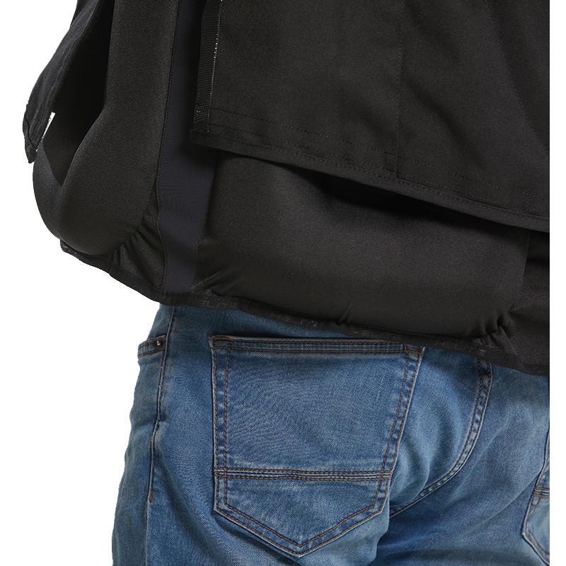Helite Double Turtle Hivis airbagvest groen-geel