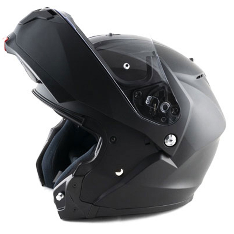 Opklapbare motorhelm HJC C91N Solid semi black
