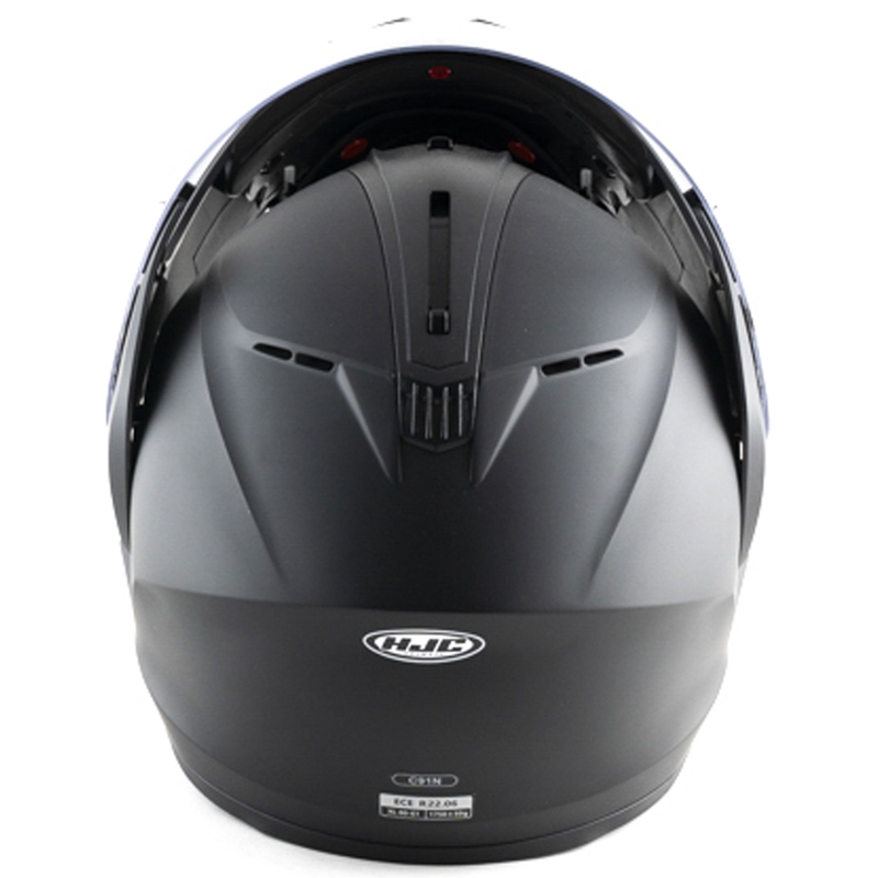 Opklapbare motorhelm HJC C91N Solid semi black