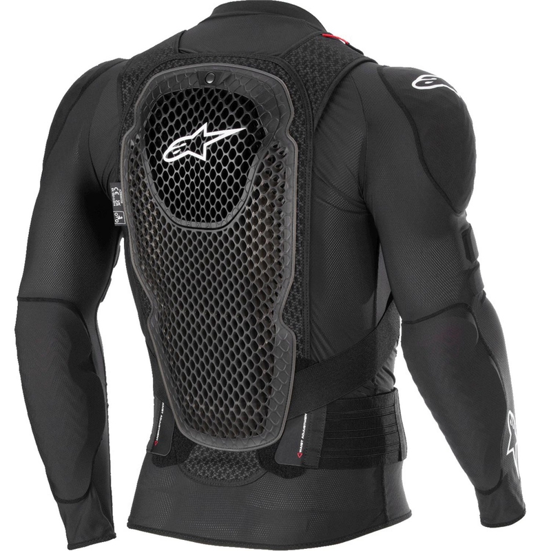 Alpinestars Bionic Pro 3 Plasma bodyprotector zwart-rood-wit