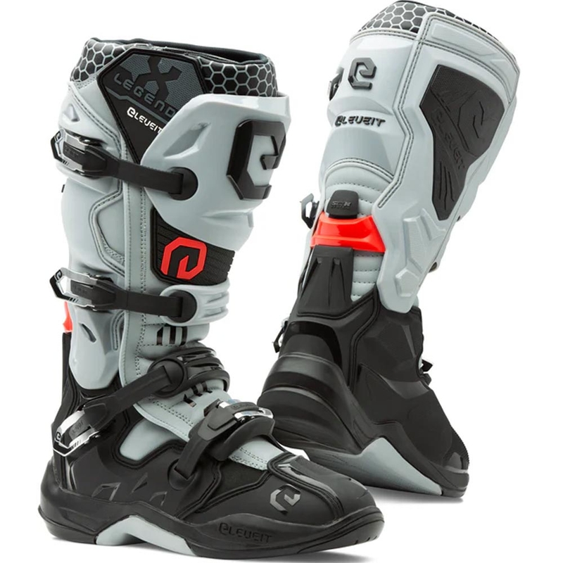 Eleveit X-Legend EVO motorcrosslaarzen zwart-grijs