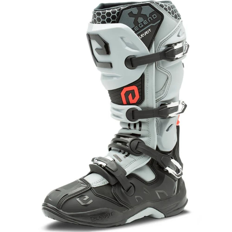 Eleveit X-Legend EVO motorcrosslaarzen zwart-grijs