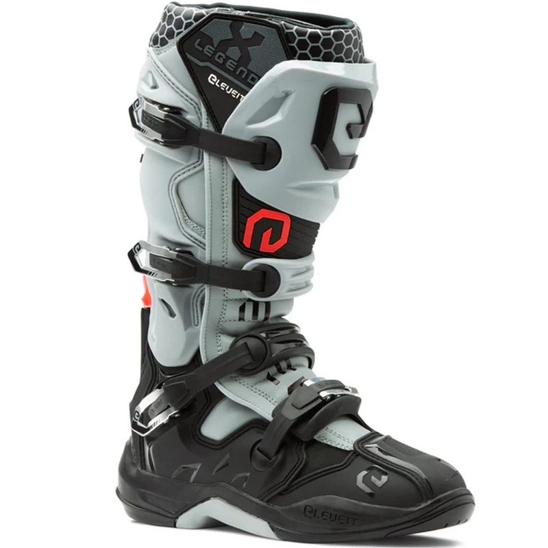 Eleveit X-Legend EVO motorcrosslaarzen zwart-grijs