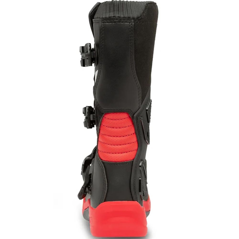 Eleveit X-Peak kindermotocrosslaarzen zwart-rood
