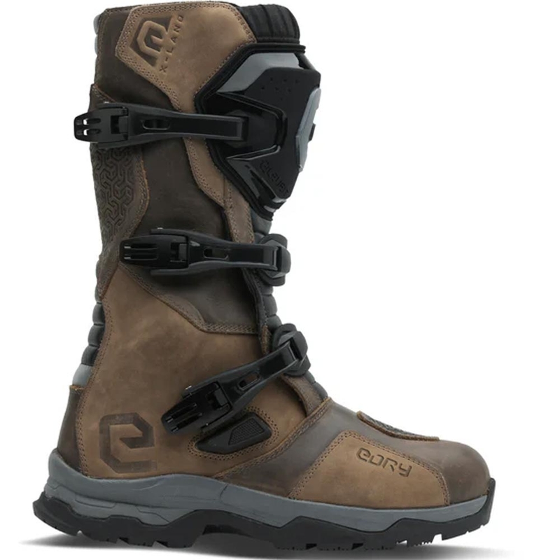 Eleveit X Land ADV E-Dry motorlaarzen bruin