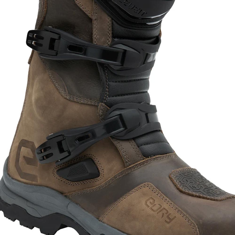 Eleveit X Land ADV E-Dry motorlaarzen bruin