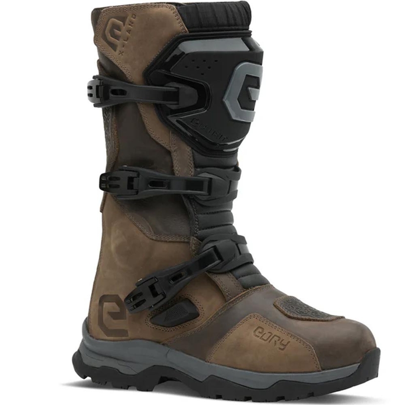 Eleveit X Land ADV E-Dry motorlaarzen bruin