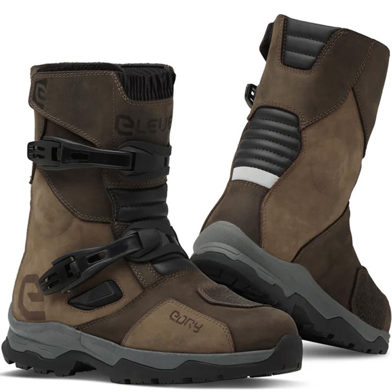 Eleveit X Land ADV Low E-Dry motorlaarzen bruin