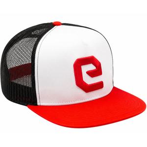 Eleveit Cap Logo wit-rood