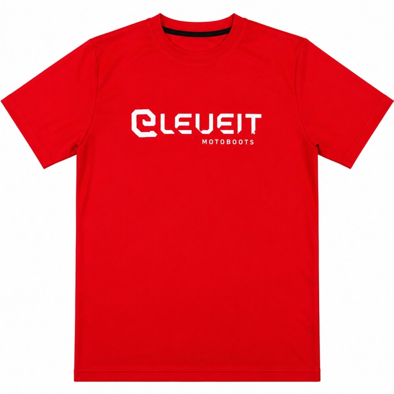 T-shirt Eleveit Logo rood