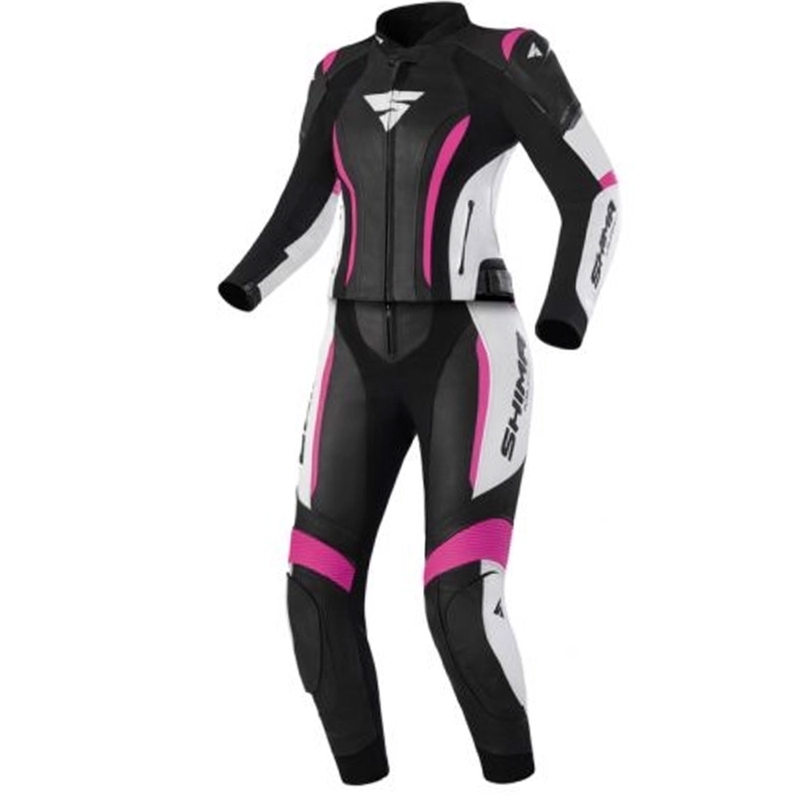 Shima Miura 2.0 zwart, wit en roze jumpsuit voor dames