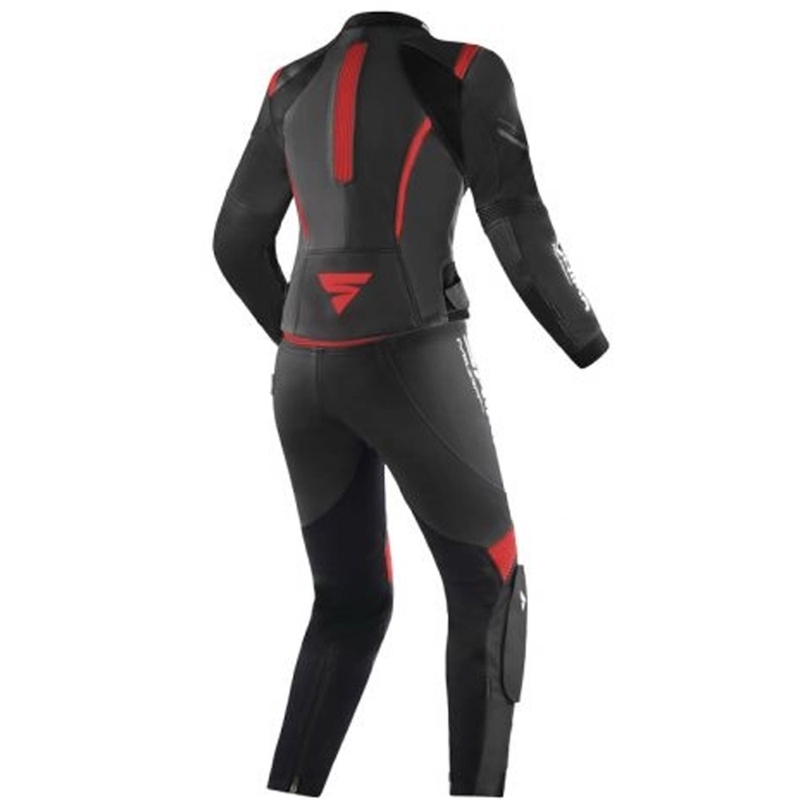 Shima Miura 2.0 Motoroverall voor dames Zwart en rood