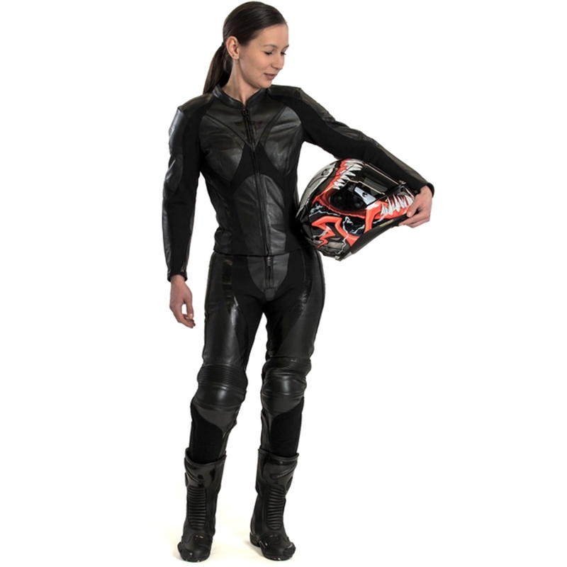 Rebelhorn Rebel Vrouwen Motoroverall Zwart