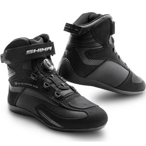 Damesmotorlaarzen Shima Exo zwart-zwart