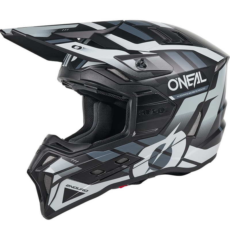 Motocrosshelm O'Neal EX-SRS Dust zwart-grijs