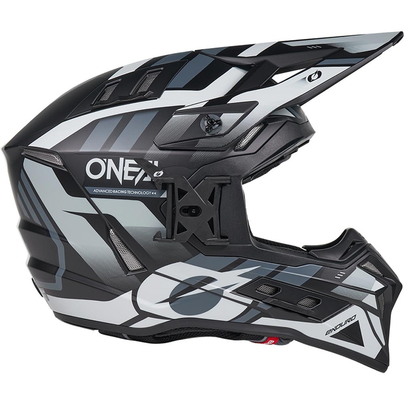 Motocrosshelm O'Neal EX-SRS Dust zwart-grijs
