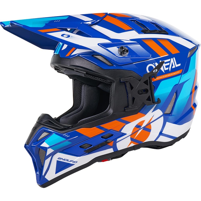 Motocrosshelm O´Neal EX-SRS Dust blue-orange