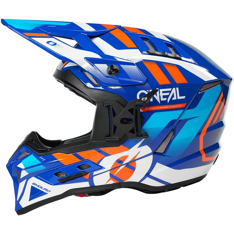 Motocrosshelm O´Neal EX-SRS Dust blue-orange