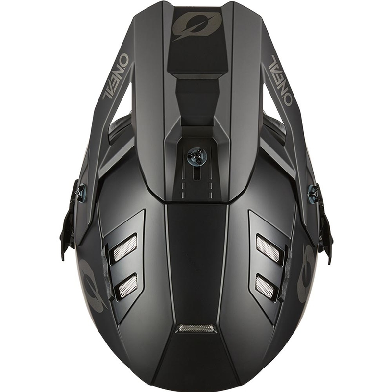 Motocrosshelm O'Neal EX-SRS effen zwart