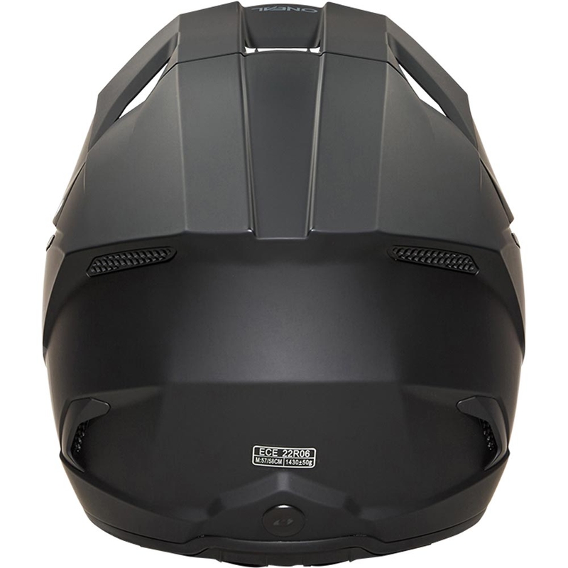 Motocrosshelm O´Neal 3SRS Solid matzwart