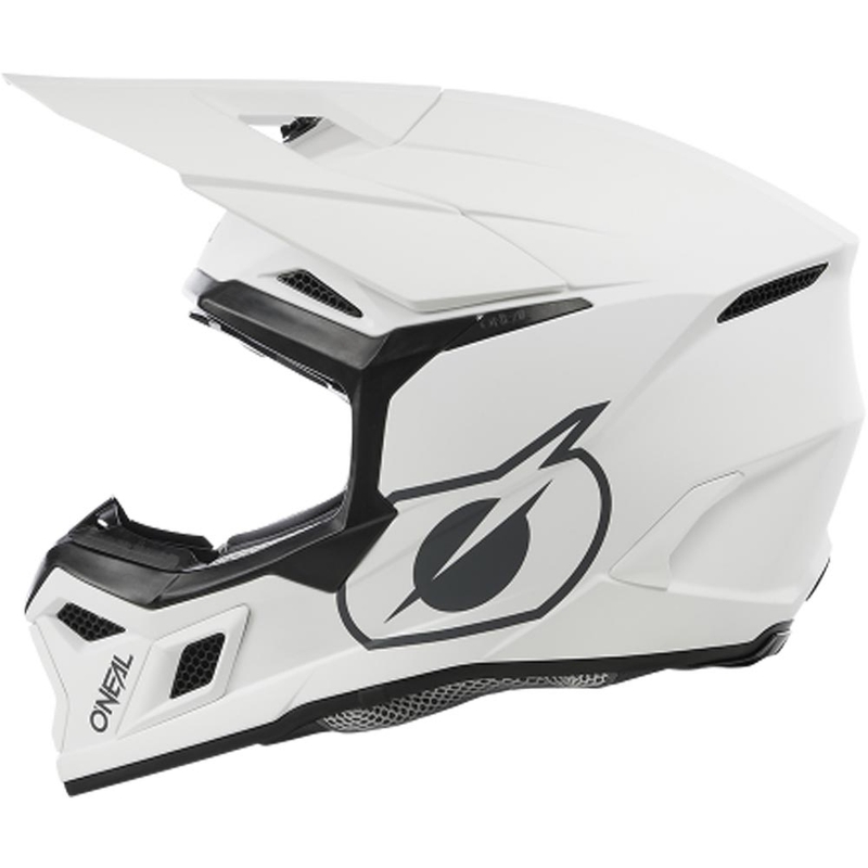 Motocrosshelm O´Neal 3SRS Solid mat wit