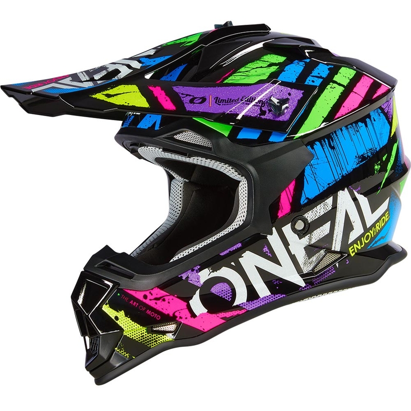 O'Neal 2SRS Glitch motorcrosshelm, veelkleurig