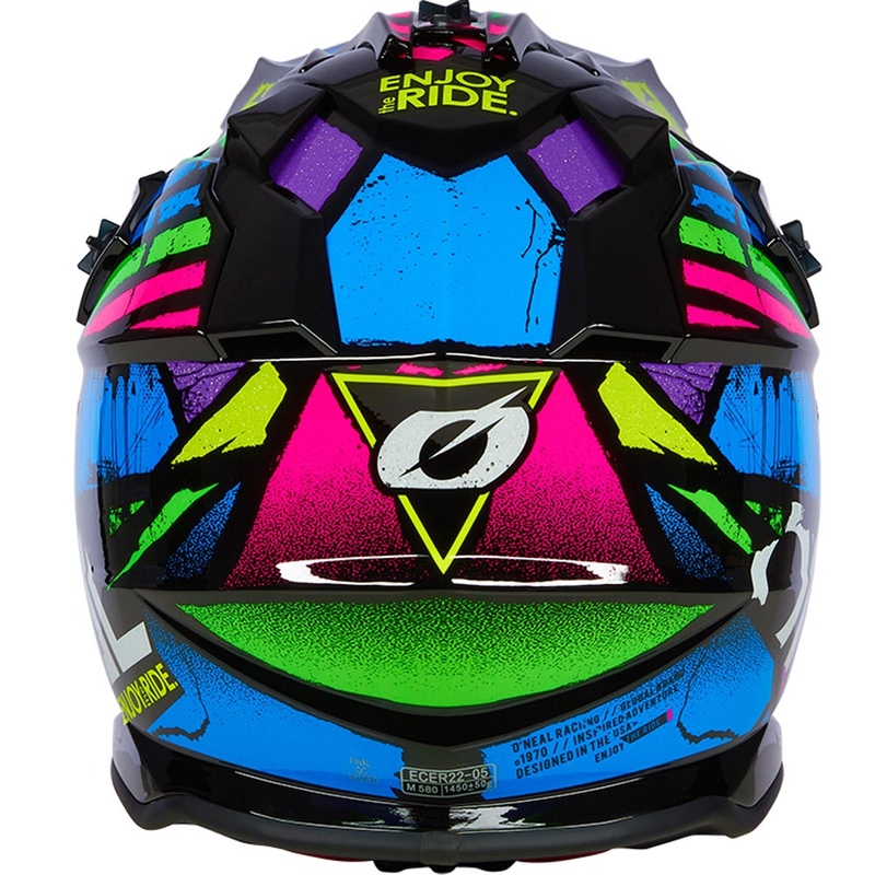 O'Neal 2SRS Glitch motorcrosshelm, veelkleurig