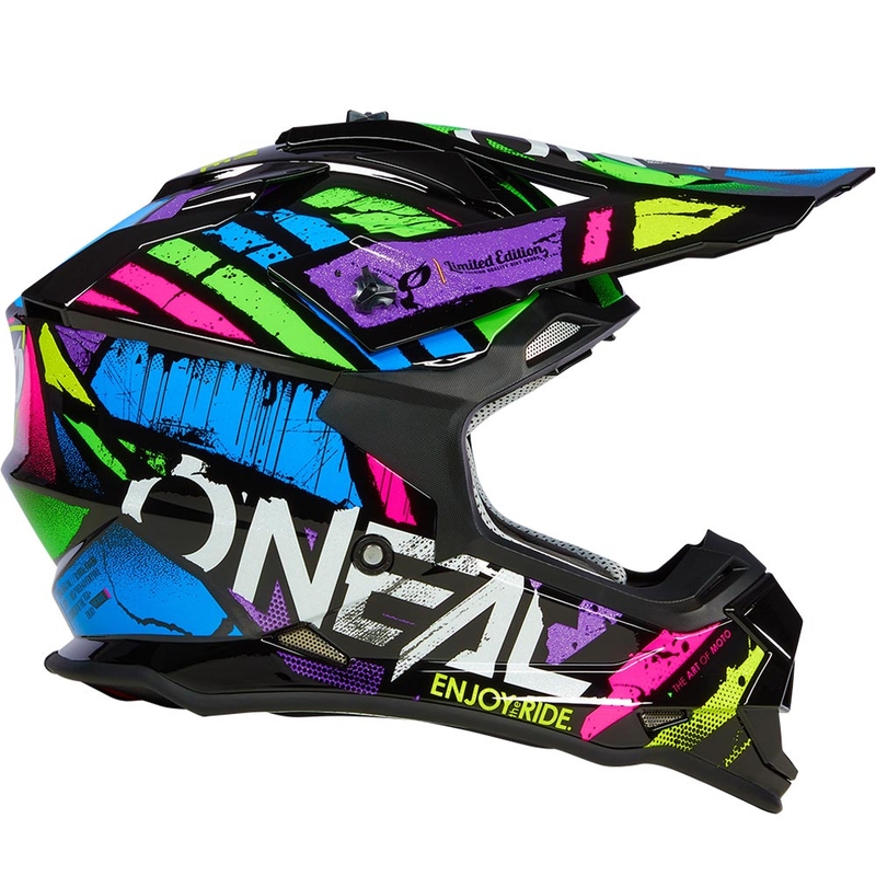 O'Neal 2SRS Glitch motorcrosshelm, veelkleurig