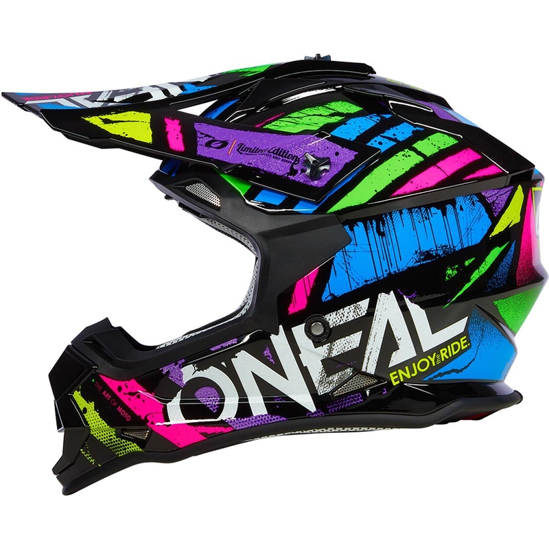 O'Neal 2SRS Glitch motorcrosshelm, veelkleurig