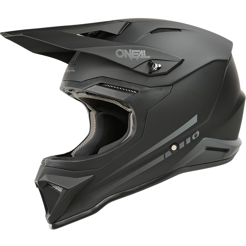 Motocrosshelm O'Neal 1SRS Solid matzwart