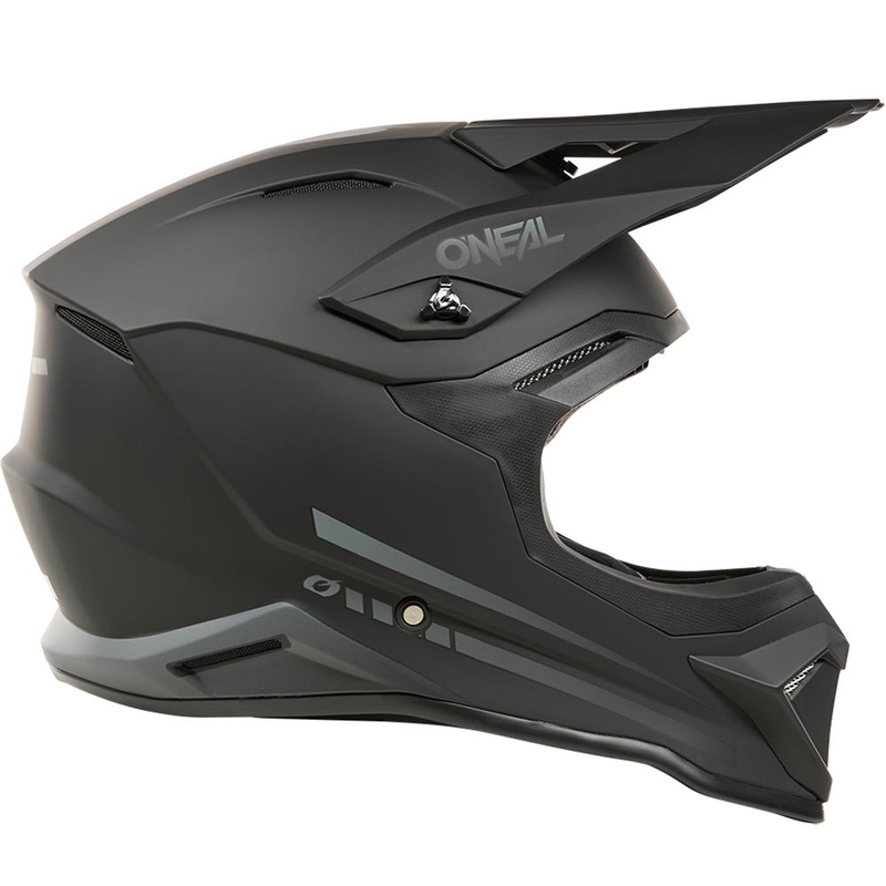 Motocrosshelm O'Neal 1SRS Solid matzwart