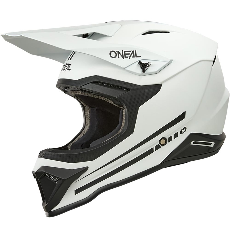Motocrosshelm O'Neal 1SRS Solid mat wit