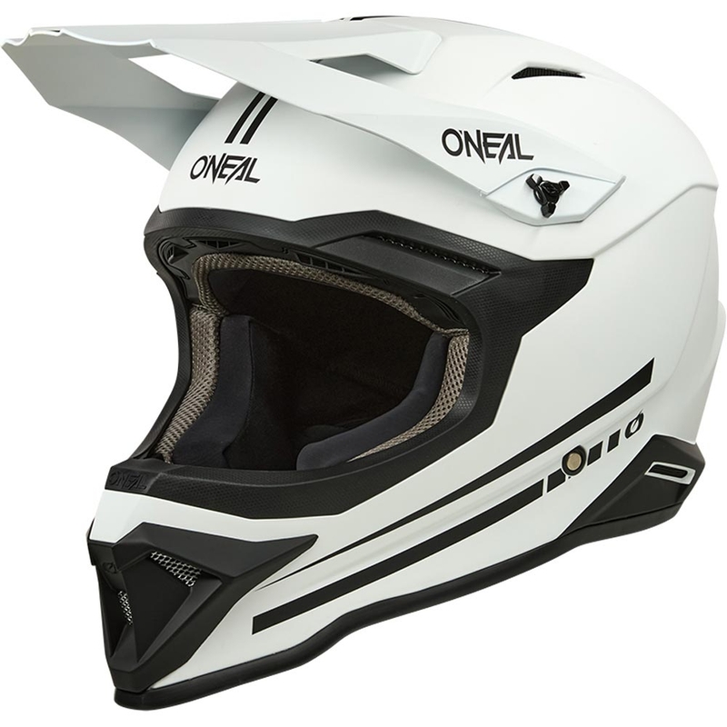 Motocrosshelm O'Neal 1SRS Solid mat wit