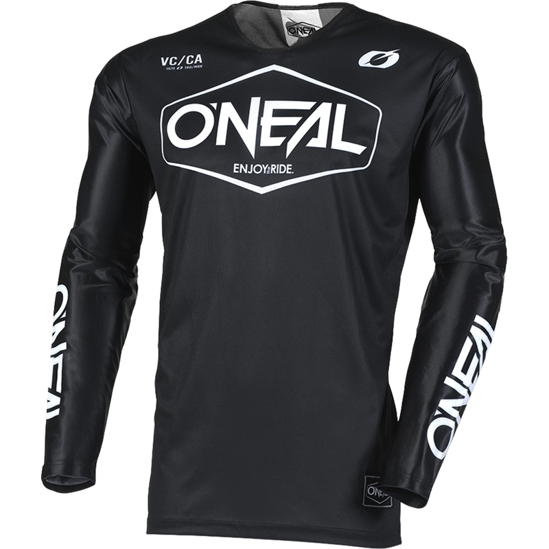 O'Neal Mayhem Hexx motorcrossshirt zwart-wit