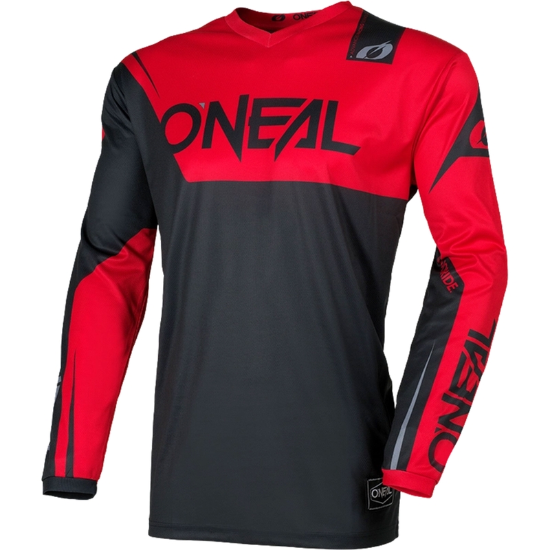 O'Neal Element Racewear motorcrossshirt zwart-rood