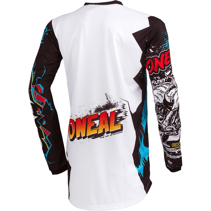 O'Neal Element Villain motorcrossshirt wit